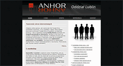 Desktop Screenshot of lublin.anhor.pl